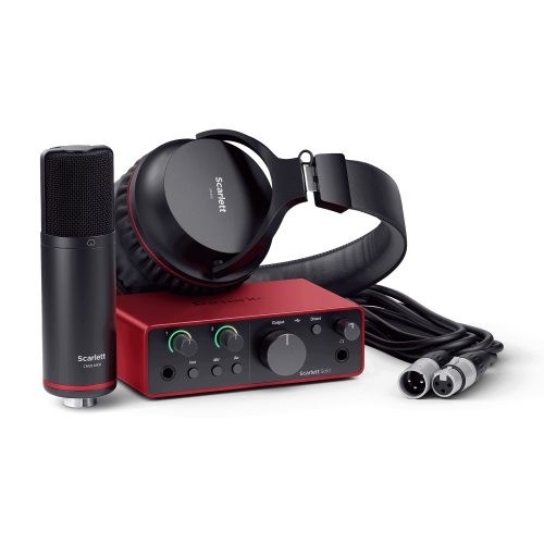 Focusrite Scarlett Solo Studio 4th Gen Recording Bundle