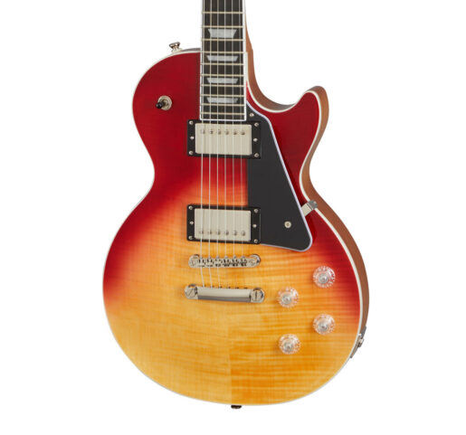 Epiphone Les Paul Modern Figured Guitar - Magma Orange Fade