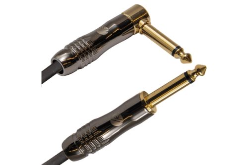 The Quiklok ITST JR 3 Instrument Cable Black allows each musician to make connections to their guitar, bass or keyboard in order to guarantee sound fidelity