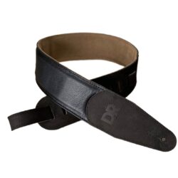 DR Strings - BTS Buttersoft Leather Guitar Strap - Black