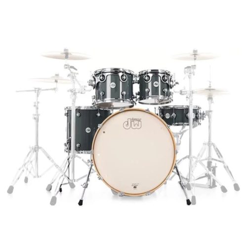 DW Design Series 5-piece Shell Pack - Steel Grey