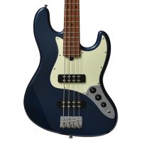 Bacchus 4 String Jazz Bass Guitar - Deep Lake Placid Blue