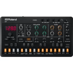 The Roland AIRA Compact S-1 Tweak Synth is able to simulate the performance of various Roland-made chips and motherboards in great detail. 