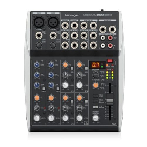 Behringer Xenyx 1002SFX 10-channel Analog Streaming Mixer