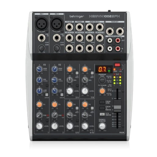 Behringer Xenyx 1002SFX 10-channel Analog Streaming Mixer