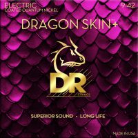 DR Strings Dragon Skin+ Heavy .09-.042 Electric Guitar Strings