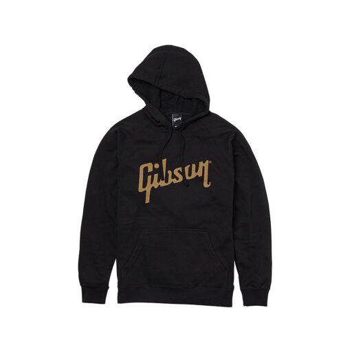 Gibson Men’s Hoodie Logo Black - Small