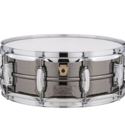 Ludwig 14x5 inch Black Beauty Hammered Snare Drum