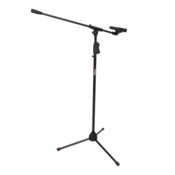 The Gator Frameworks Boom Tripod Mic Stand Black locks into position quite effectively, especially for a 3-pound unit. Get yours today at Marshall Music!