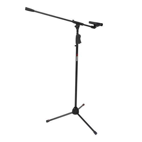 The Gator Frameworks Boom Tripod Mic Stand Black locks into position quite effectively, especially for a 3-pound unit. Get yours today at Marshall Music!