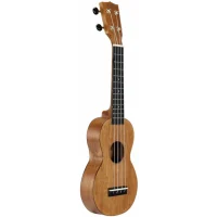 Mahalo Slimline Series Soprano Ukulele - Transparent Brown