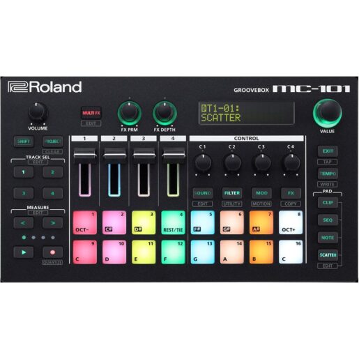 Roland MC-101 4-track Groovebox