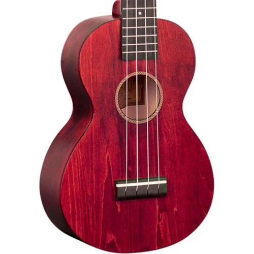 The Mahalo Soprano Ukulele Cherry Red has a linden body with arched back for an even blend of warm lows and bright highs. Get yours today at Marshall Music!