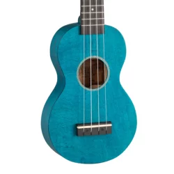 The Mahalo Slimline Soprano Ukulele Transparent Blue is a fun, easy-to-play instrument that’s perfect if you are looking for a soprano uke.