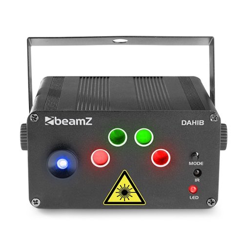 Beamz Dahib Double RG Gobo Laser wBlue LED