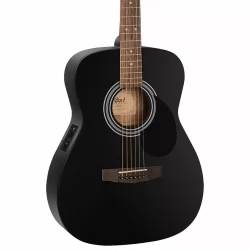 Cort AF510E Acoustic Guitar – Black Satin