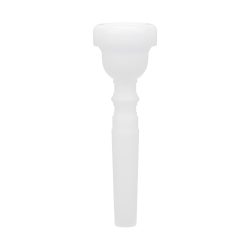 Santa Fe Plastic Trumpet Mouthpiece - White