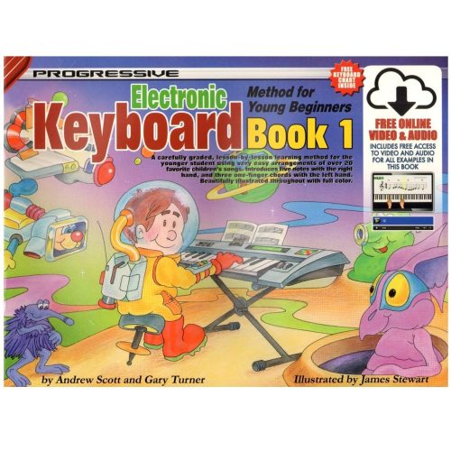 Progressive Keyboard Method for Young Beginners: Book 1