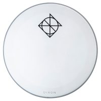 Dixon 22 Inch Bass Drum Head white with Dixon Logo