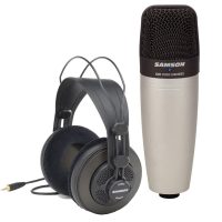 Samson C01 Condendser Mic & SR850 Headphones