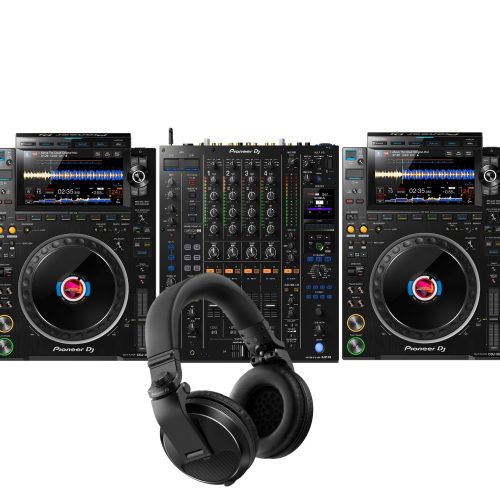 Pioneer CDJ3000 and DJM-A9 Combo + FREE HDJ-X5 Headphones