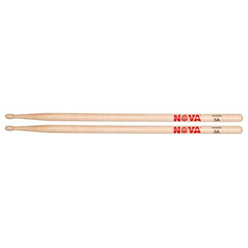 Vic Firth Nova Hickory 5A Wooden Tip Drum Sticks