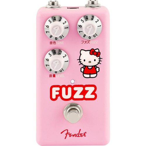 Fender x Hello Kitty Pink Fuzz Pedal