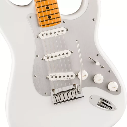 Fender American Ultra II Stratocaster Electric Guitar – Avalanche - Image 2