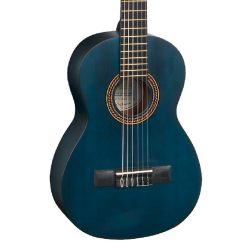 Valencia 1/4 Classical Guitar - Transparent Blue