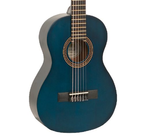 Valencia 1/2 Classical Guitar - Transparent Blue