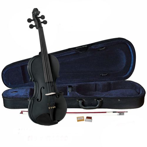 Cervini HV100 Violin Outfit 4/4 Black