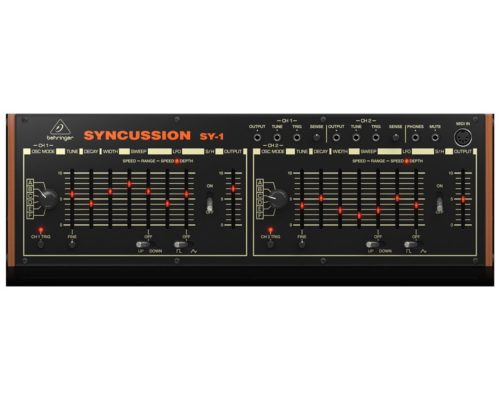 Behringer Syncussion SY-1 Dual-channel Analog Synthesizer