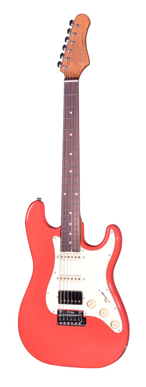 Crafter Modern Seoul S VVS MP VR Electric Guitar - Vintage Red - Image 2