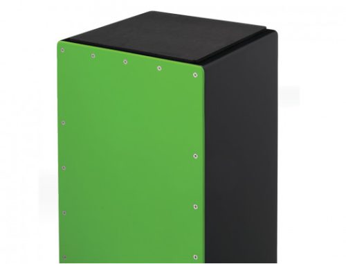 LP Prism Snare Cajon with Padded Seat - Green - Image 2