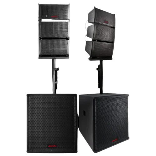 Lane Pro X-Array 18.2.2 Powered Dual Linear Array Audio System