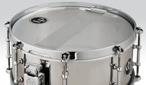 Latin Percussion Stainless Steel Salsa Snare - 4.5 x 12-inch - Image 4