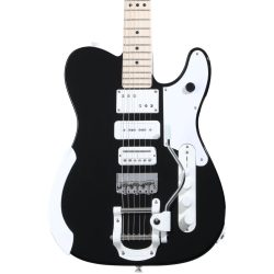 Fender Jack White Triplecaster Telecaster Electric Guitar - Black