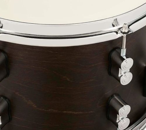 PDP Limited Dry Maple 8x12 inch Snare - Dark Walnut - Image 3