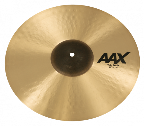 Sabian 16 inch AAX Thin Crash Cymbal - Brilliant Finish