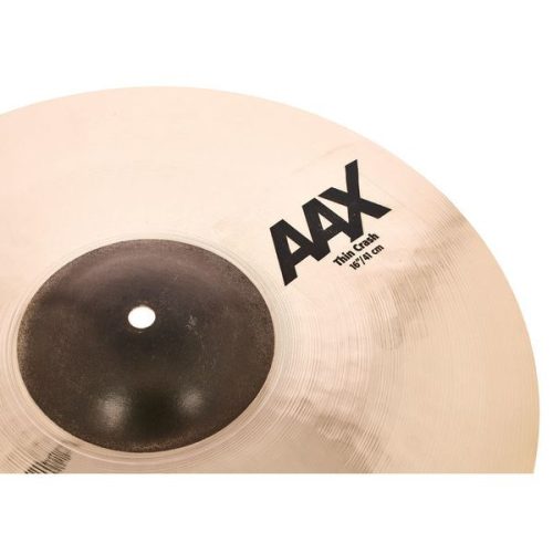 Sabian 16 inch AAX Thin Crash Cymbal - Brilliant Finish - Image 2