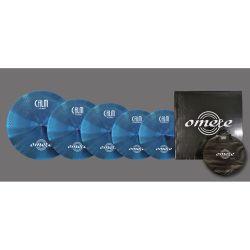 Omete Calm Series Low Volume Cymbals - Blue - 5 Pack