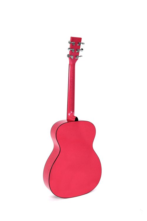 Sigma Acoustic Guitar OOOM1EMFP- Pink Sparkle - Image 2