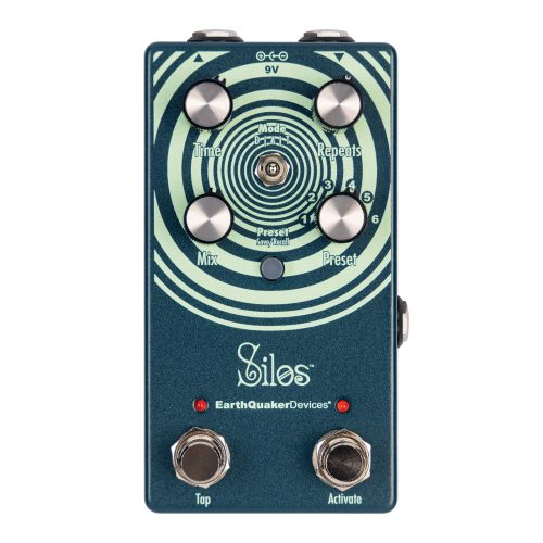 EarthQuaker Silos Multi-generational Time Reflection Delay Pedal