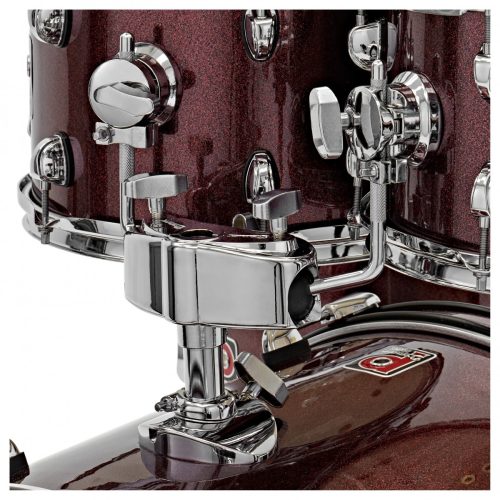 Premier Revolution 5 Piece Drum Kit- Red Sparkle - Image 4