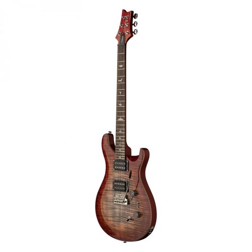 PRS SE Custom 24-08 Electric Guitar - Charcoal Cherry Burst - Image 3