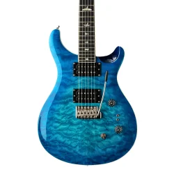 PRS SE Custom 24-08 Quilt Top Electric Guitar - Lake Blue