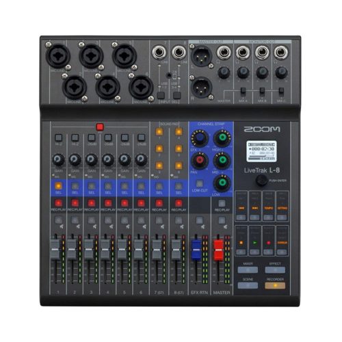 Zoom Livetrak L-8 - 8-channel Digital Mixer