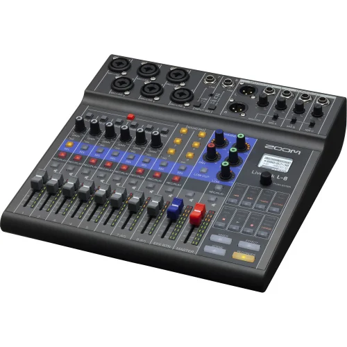 Zoom Livetrak L-8 - 8-channel Digital Mixer / Recorder - Image 2