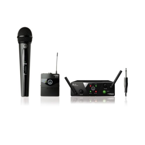 AKG WMS40 MINI-2 Mix – Wireless Handheld and Bodypack Set