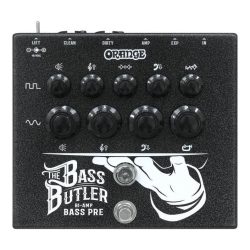 Orange Bass Butler Bi Amp Bass Pre Amp Effects Pedal